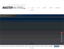 Tablet Screenshot of masteryachting.pl